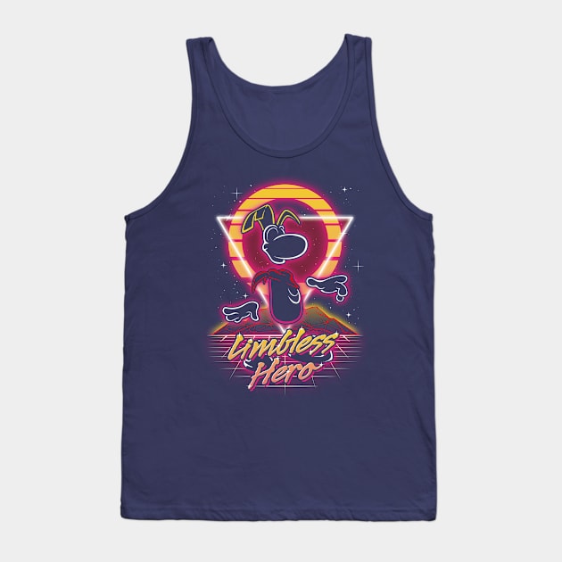 Retro Limbless Hero Tank Top by Olipop